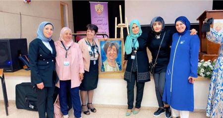 وادي عارة : حفل تكريم سناء عبد الخالق بلوحة فنية